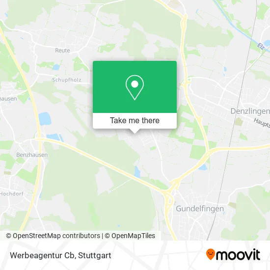 Карта Werbeagentur Cb