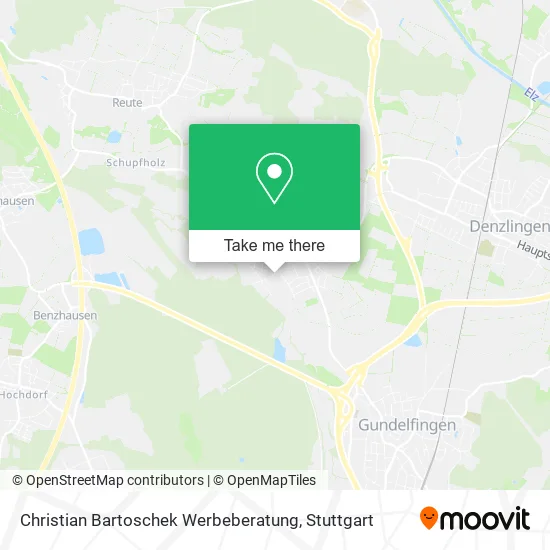Карта Christian Bartoschek Werbeberatung