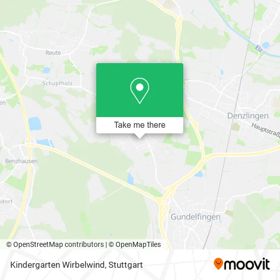 Карта Kindergarten Wirbelwind