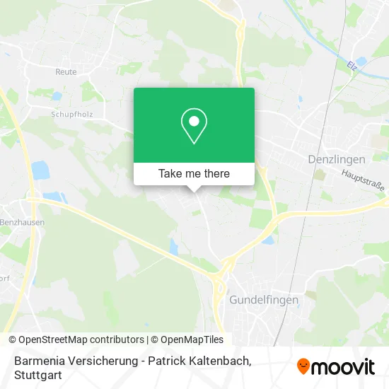 Карта Barmenia Versicherung - Patrick Kaltenbach