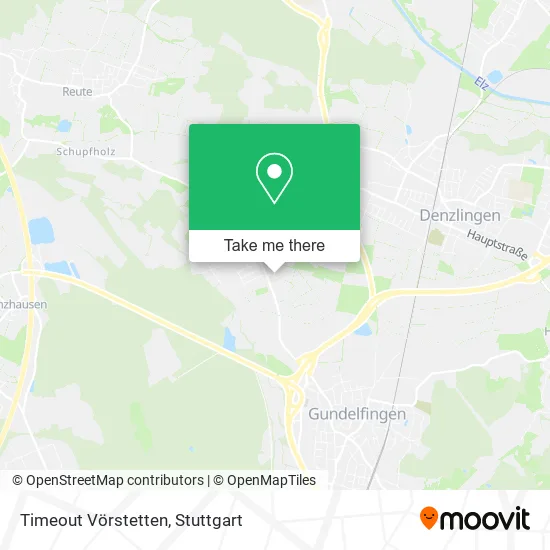 Карта Timeout Vörstetten