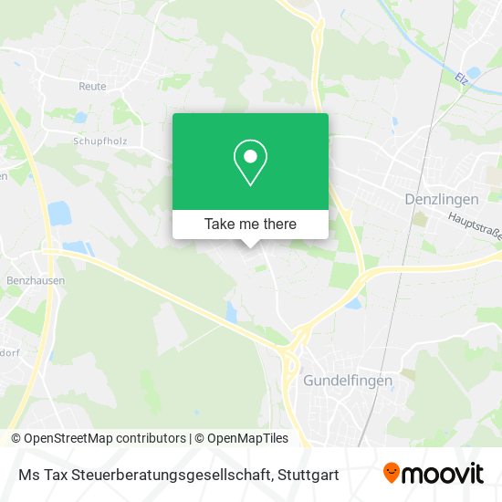 Ms Tax Steuerberatungsgesellschaft map