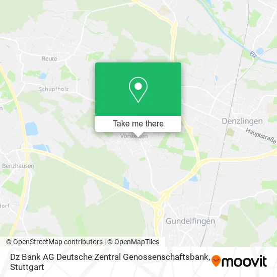 Карта Dz Bank AG Deutsche Zentral Genossenschaftsbank