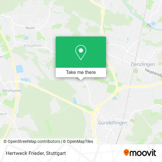 Карта Hertweck Frieder