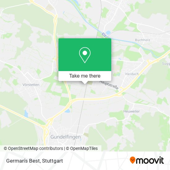Карта German's Best