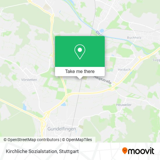 Kirchliche Sozialstation map