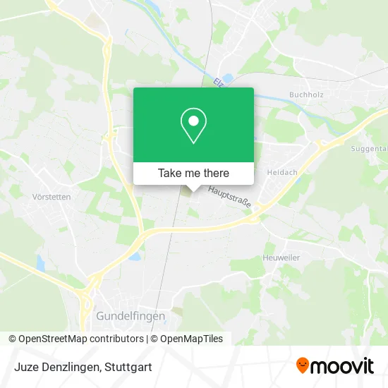 Карта Juze Denzlingen