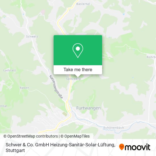Schwer & Co. GmbH Heizung-Sanitär-Solar-Lüftung map