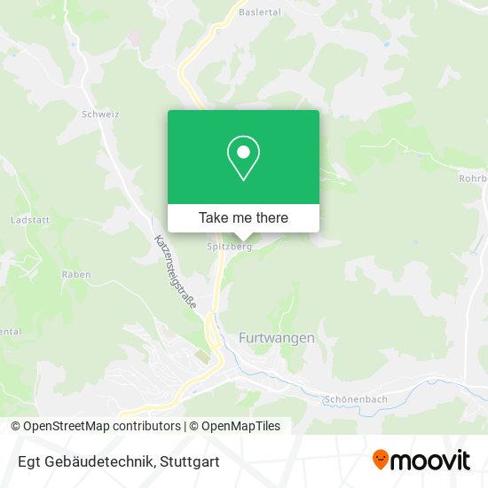 Egt Gebäudetechnik map