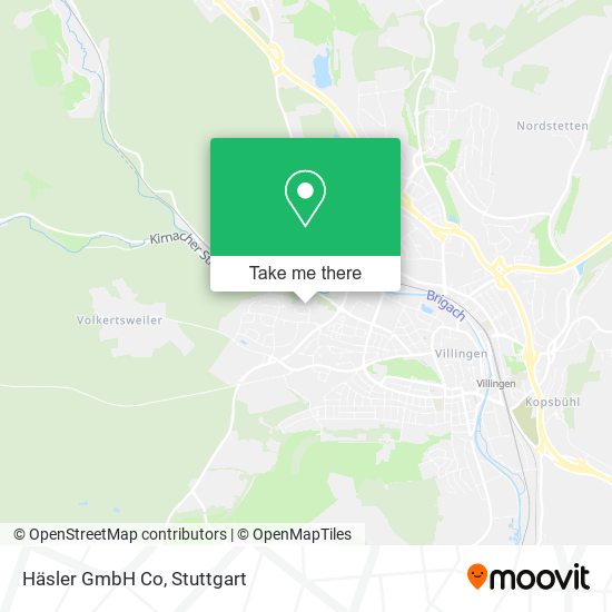 Häsler GmbH Co map