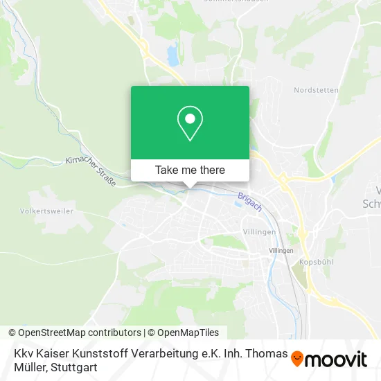 Карта Kkv Kaiser Kunststoff Verarbeitung e.K. Inh. Thomas Müller