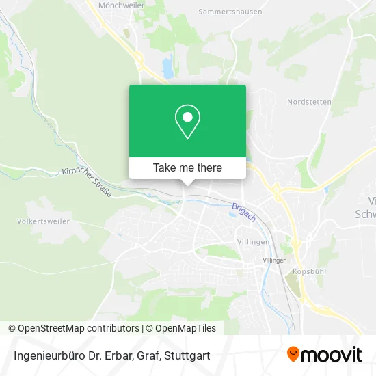 Карта Ingenieurbüro Dr. Erbar, Graf