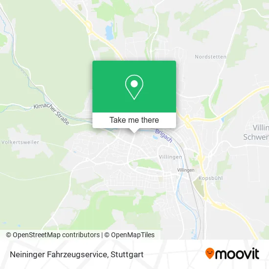 Карта Neininger Fahrzeugservice