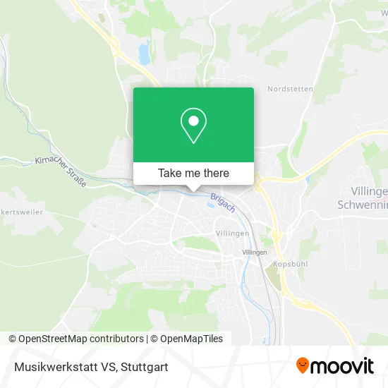 Карта Musikwerkstatt VS