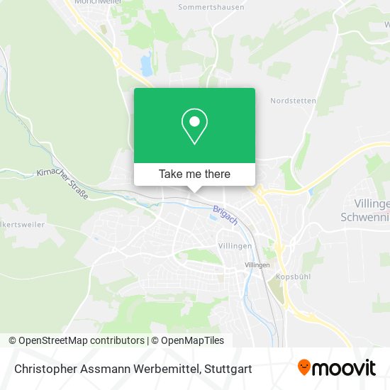 Карта Christopher Assmann Werbemittel