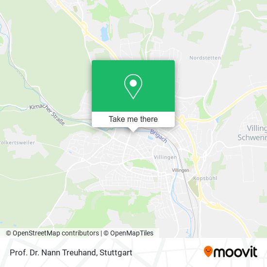 Prof. Dr. Nann Treuhand map