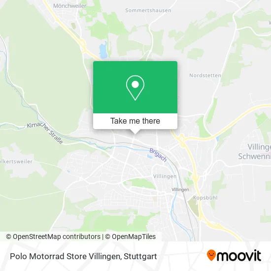 Карта Polo Motorrad Store Villingen