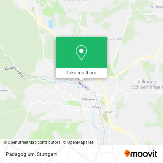 Карта Pädagogium