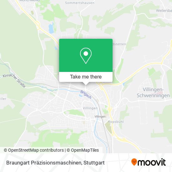 Braungart Präzisionsmaschinen map