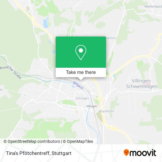 Tina's Pfötchentreff map