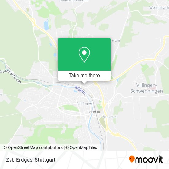 Карта Zvb Erdgas