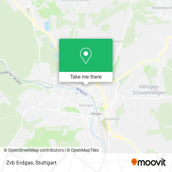 Карта Zvb Erdgas