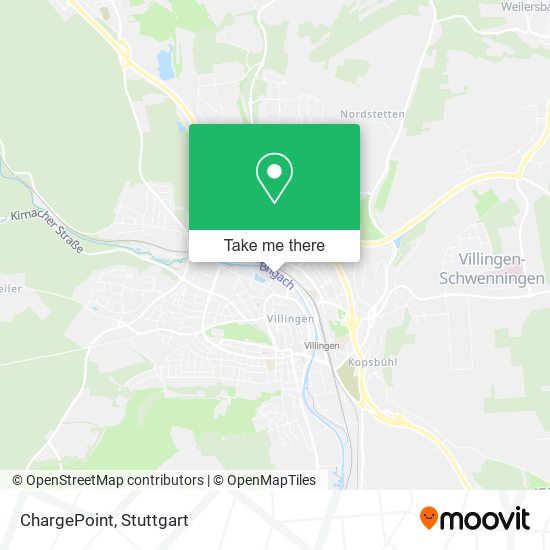 ChargePoint map