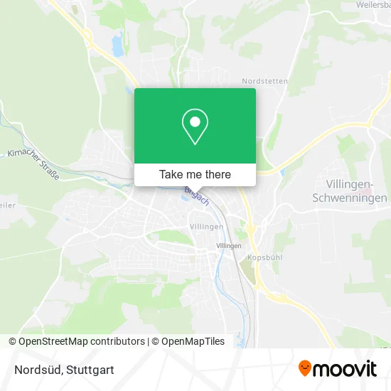 Карта Nordsüd