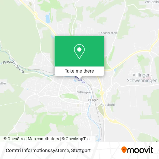 Карта Comtri Informationssysteme