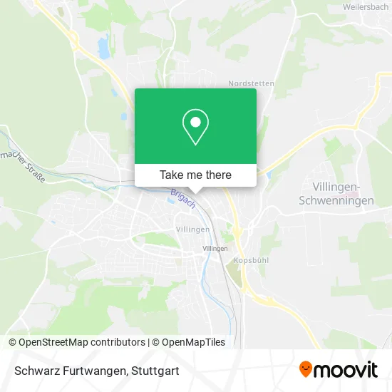 Карта Schwarz Furtwangen