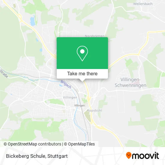 Карта Bickeberg Schule