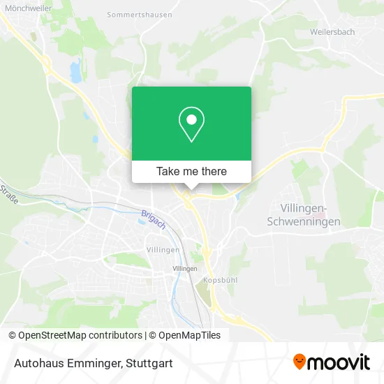 Карта Autohaus Emminger