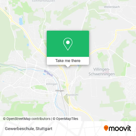Карта Gewerbeschule