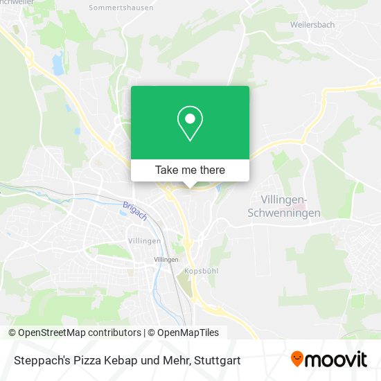 Карта Steppach's Pizza Kebap und Mehr