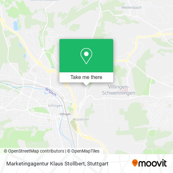 Карта Marketingagentur Klaus Stollbert