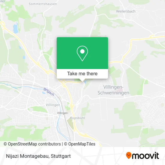 Карта Nijazi Montagebau