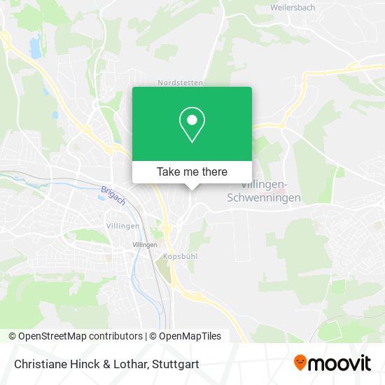 Christiane Hinck & Lothar map