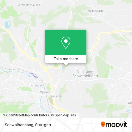 Карта Schwalbenhaag