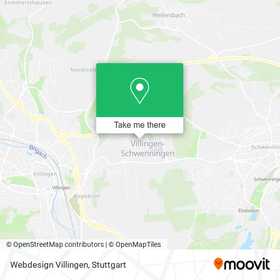 Карта Webdesign Villingen