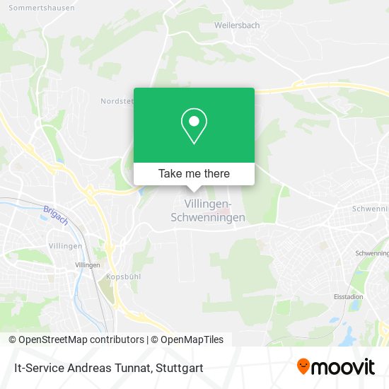 It-Service Andreas Tunnat map