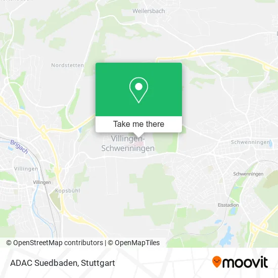 Карта ADAC Suedbaden