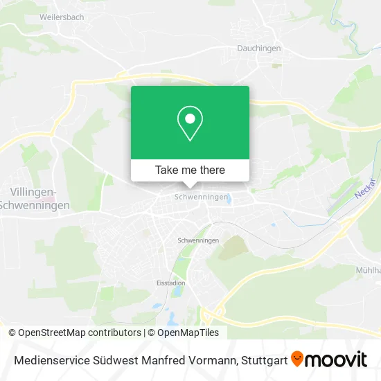 Карта Medienservice Südwest Manfred Vormann