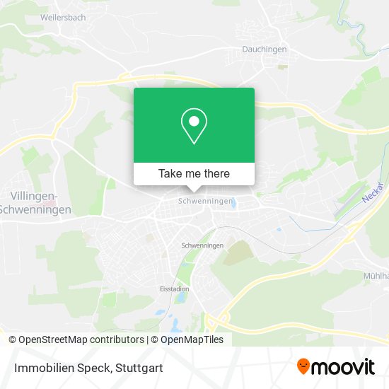 Immobilien Speck map