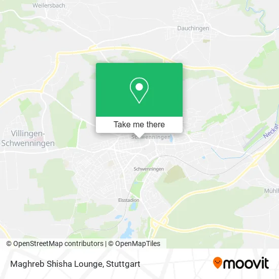 Карта Maghreb Shisha Lounge