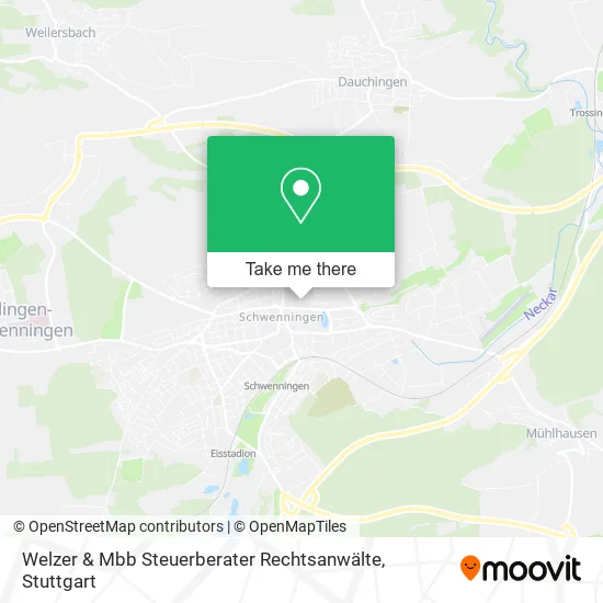 Карта Welzer & Mbb Steuerberater Rechtsanwälte
