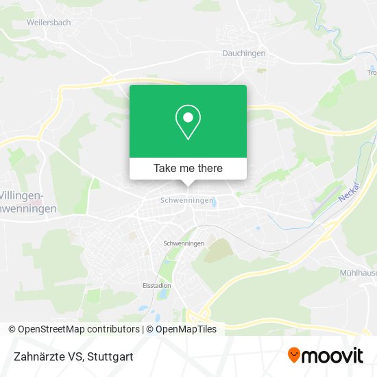 Карта Zahnärzte VS