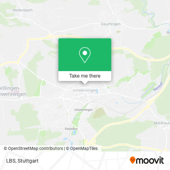 Карта LBS