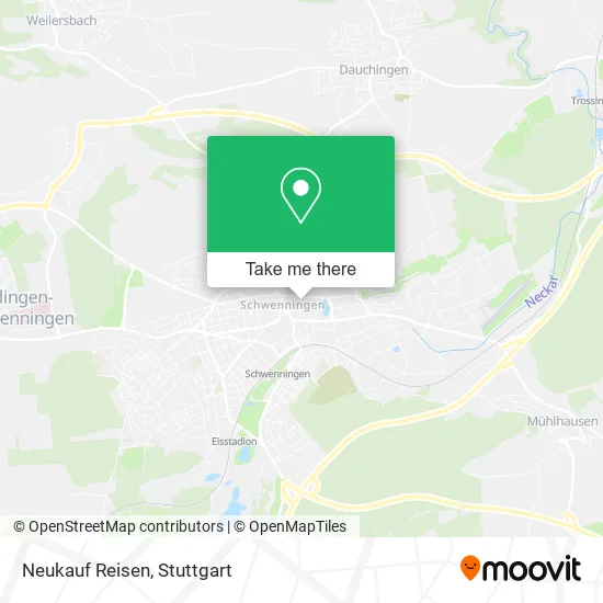 Карта Neukauf Reisen