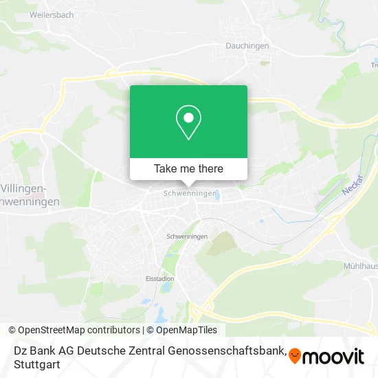 Карта Dz Bank AG Deutsche Zentral Genossenschaftsbank