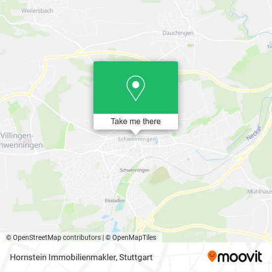 Карта Hornstein Immobilienmakler